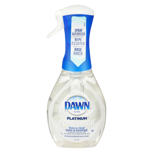 Dawn Spray Free Dish Detergent Clear